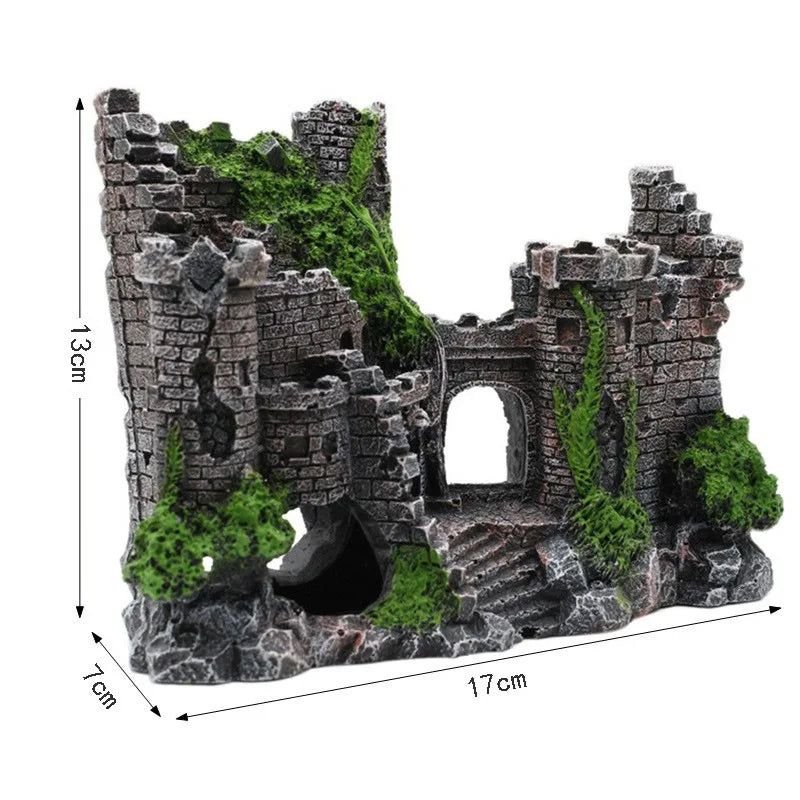 Stone-island Resin Craft Castle