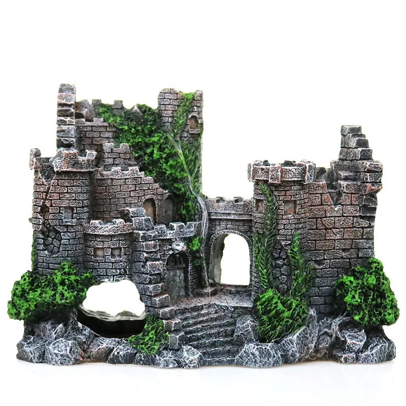 Stone-island Resin Craft Castle