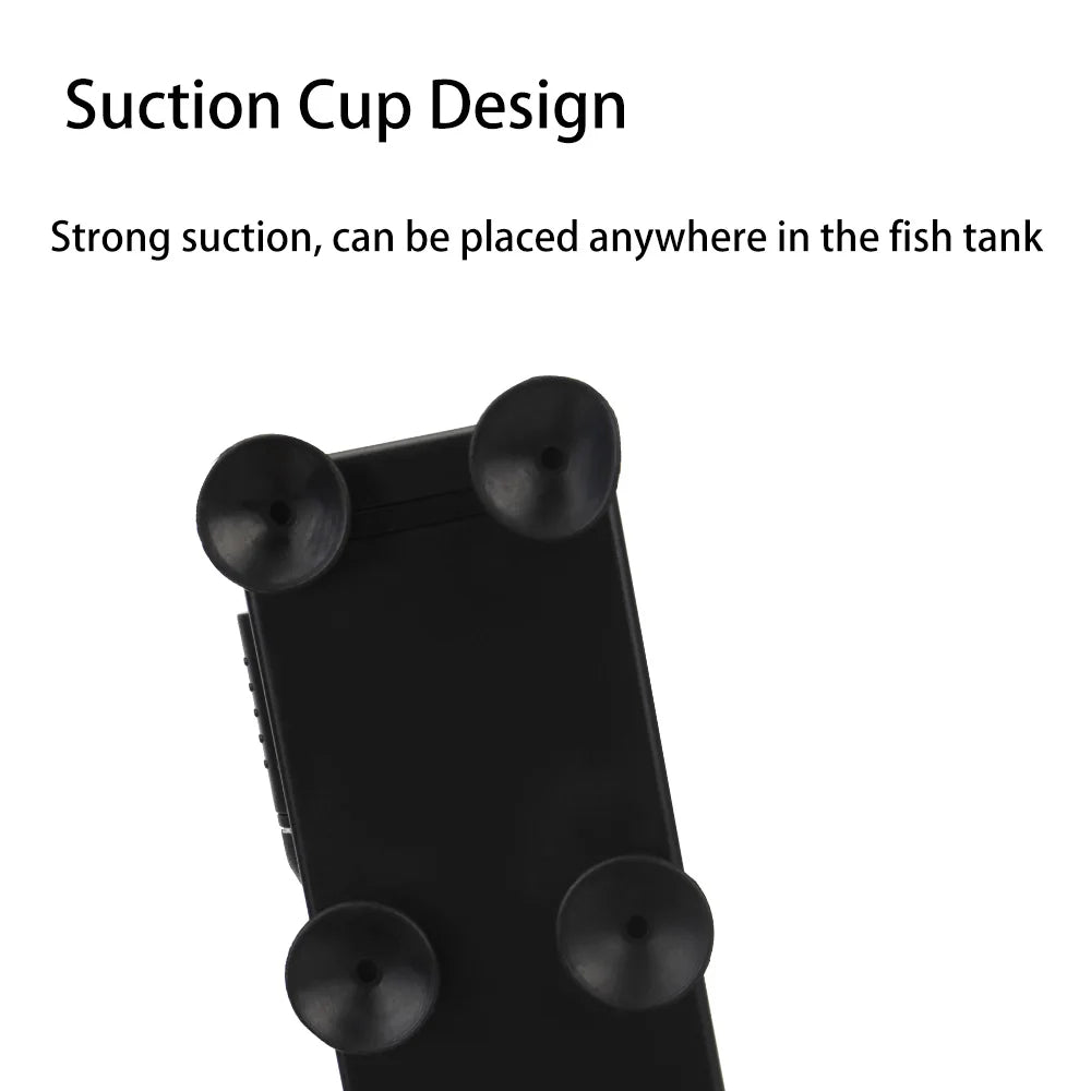 Internal aquarium filter with interchangeable nozzles (EU Plug)