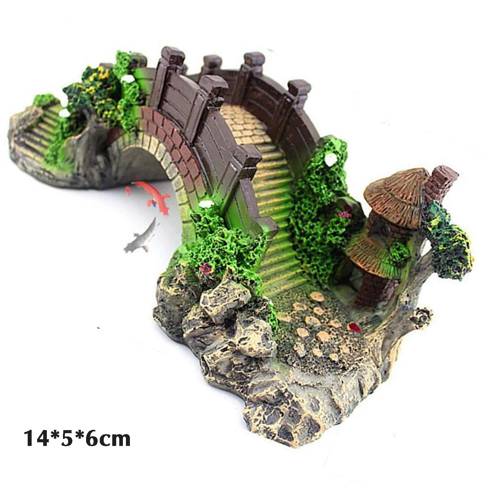 Fish Tank Ornament range barrels bridges and combos