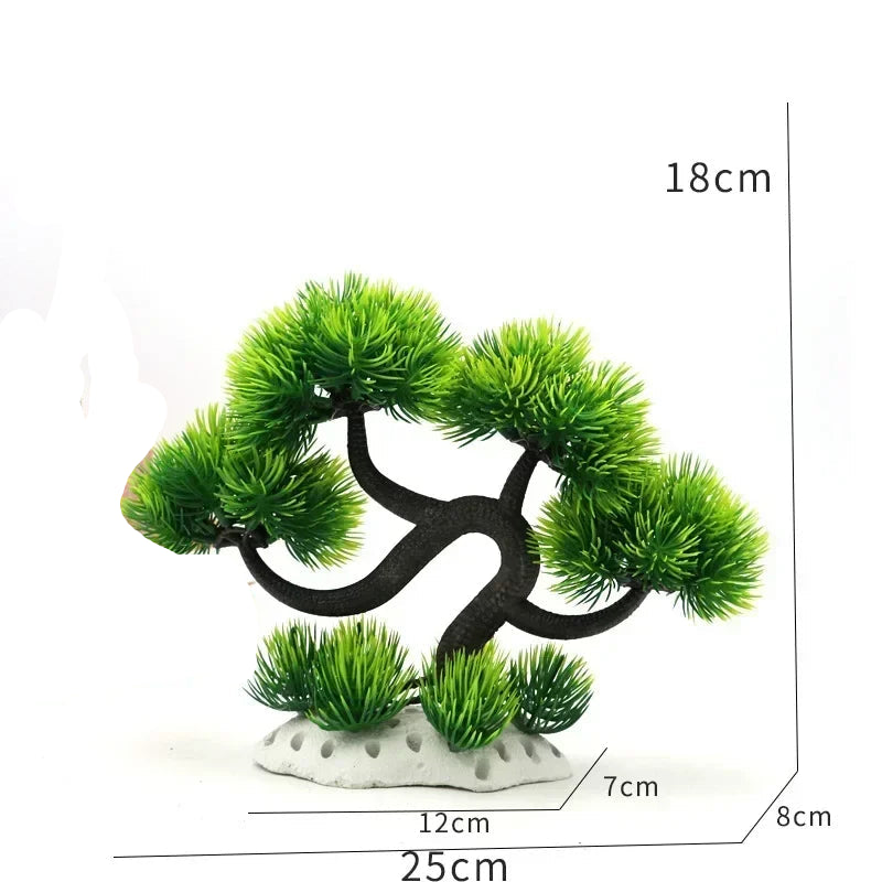 Aquarium Bonsai tree range Ornaments
