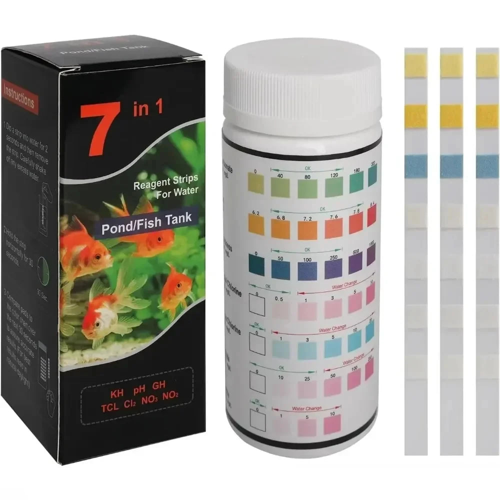 Aquarium Test Strip Freshwater Aquarium Water Multi dip tests