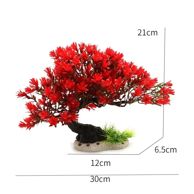 Aquarium Bonsai tree range Ornaments