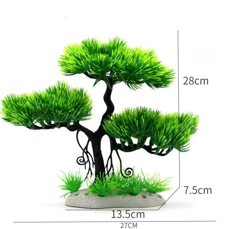 Aquarium Bonsai tree range Ornaments