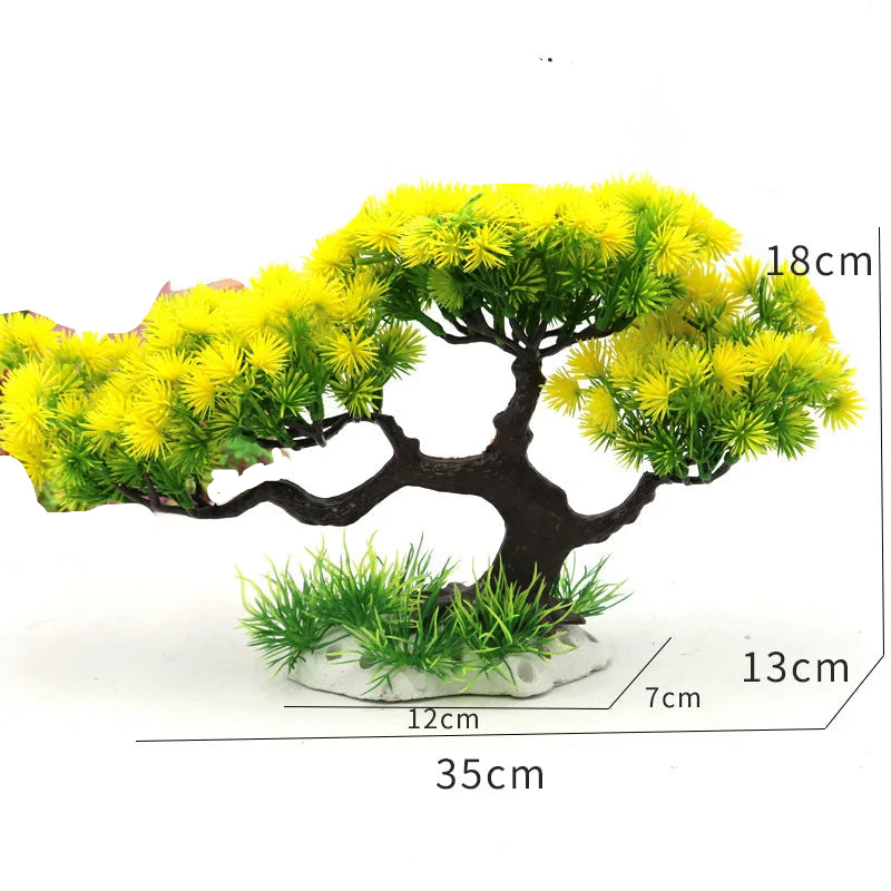 Aquarium Bonsai tree range Ornaments