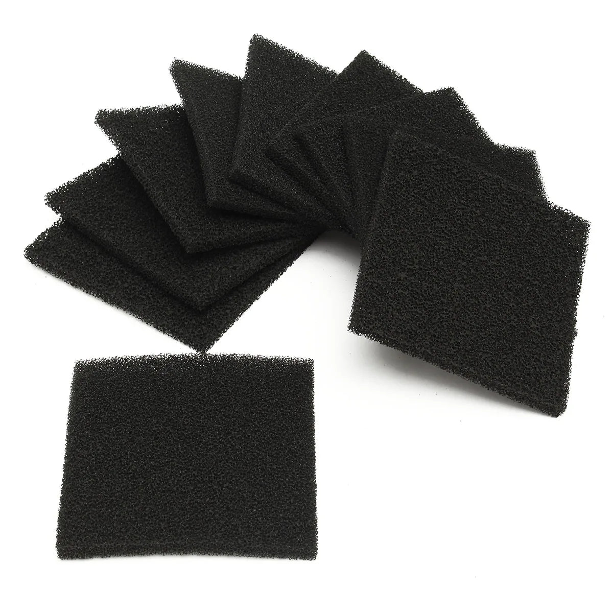 10pcs/set Activated Carbon Filter Sponge