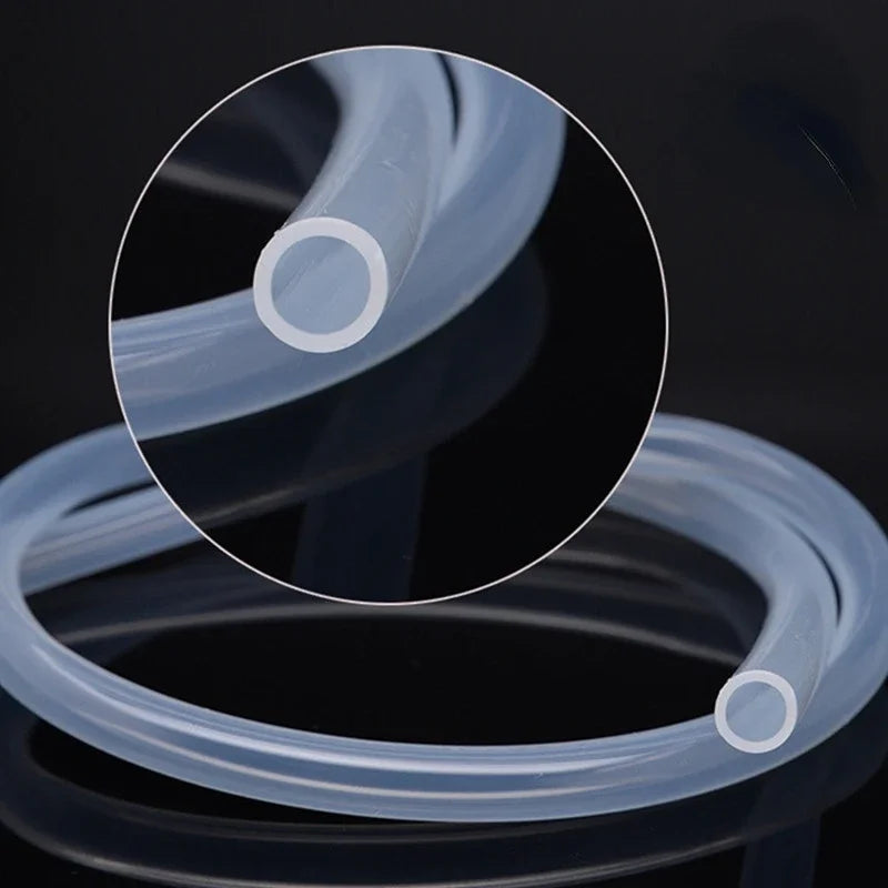1M / 5M 10M aquarium Transparent Silicone Rubber Hose 4 5 6 7 8 9 10 11 12 14 16 mm Out Diameter Flexible Silicone Tube