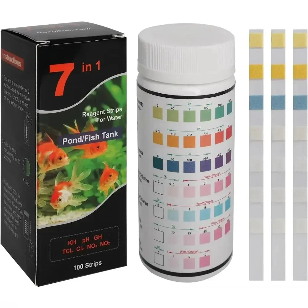 Aquarium Test Strip Freshwater Aquarium Water Multi dip tests
