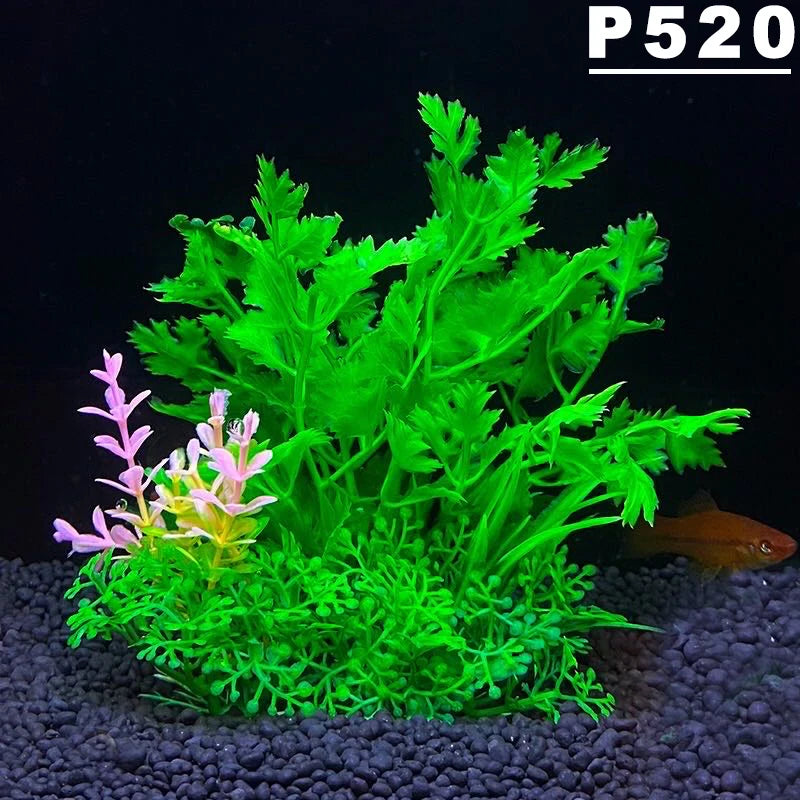 Fish Tank min plastic Plant selection