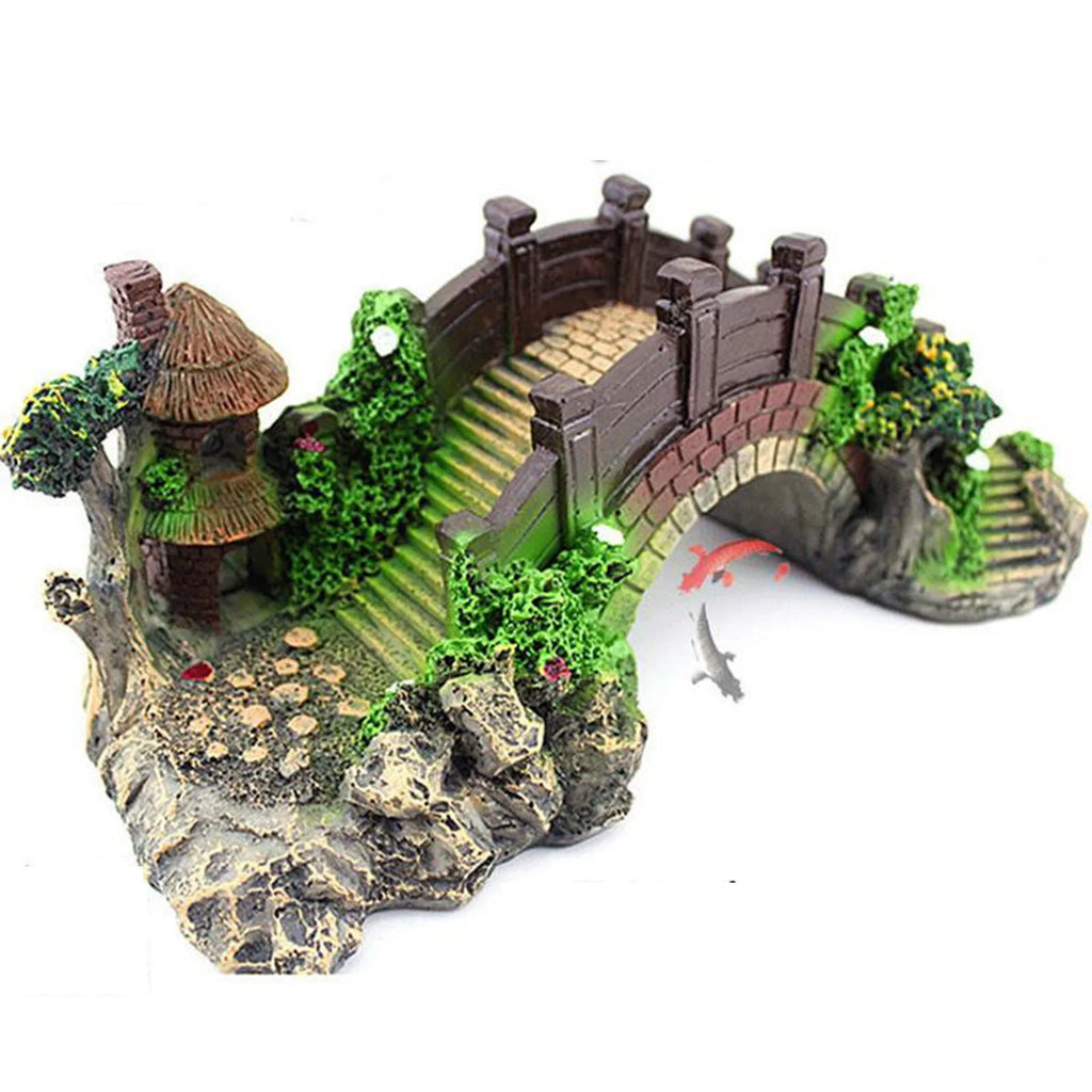 Fish Tank Ornament range barrels bridges and combos