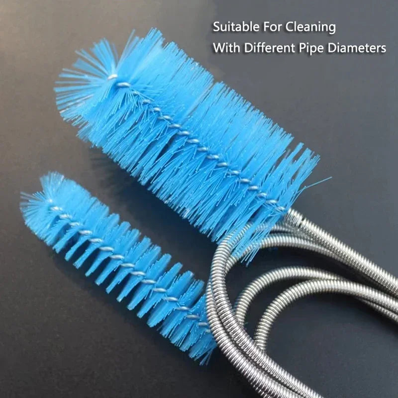 Aquarium Pipe Cleaning Brush blue