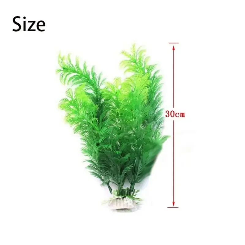 Artificial Aquatic Grass Plastic Plant For Fish Tank