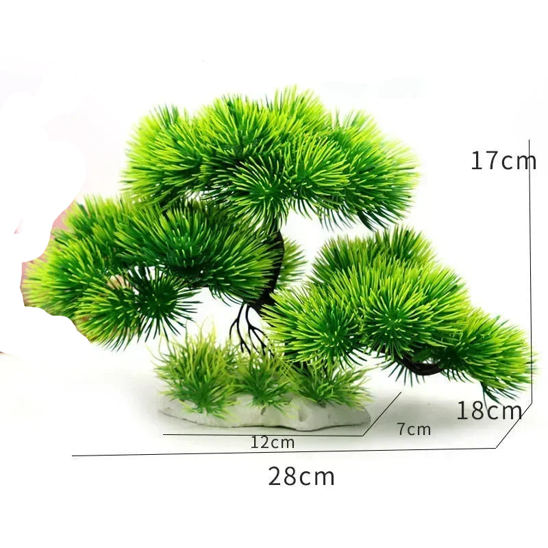 Aquarium Bonsai tree range Ornaments