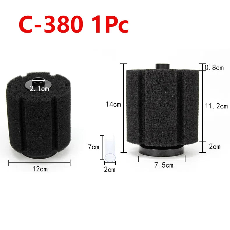 Aquarium Filter Sponges and sponge filter sets (many models so please select carefully no air pump included))