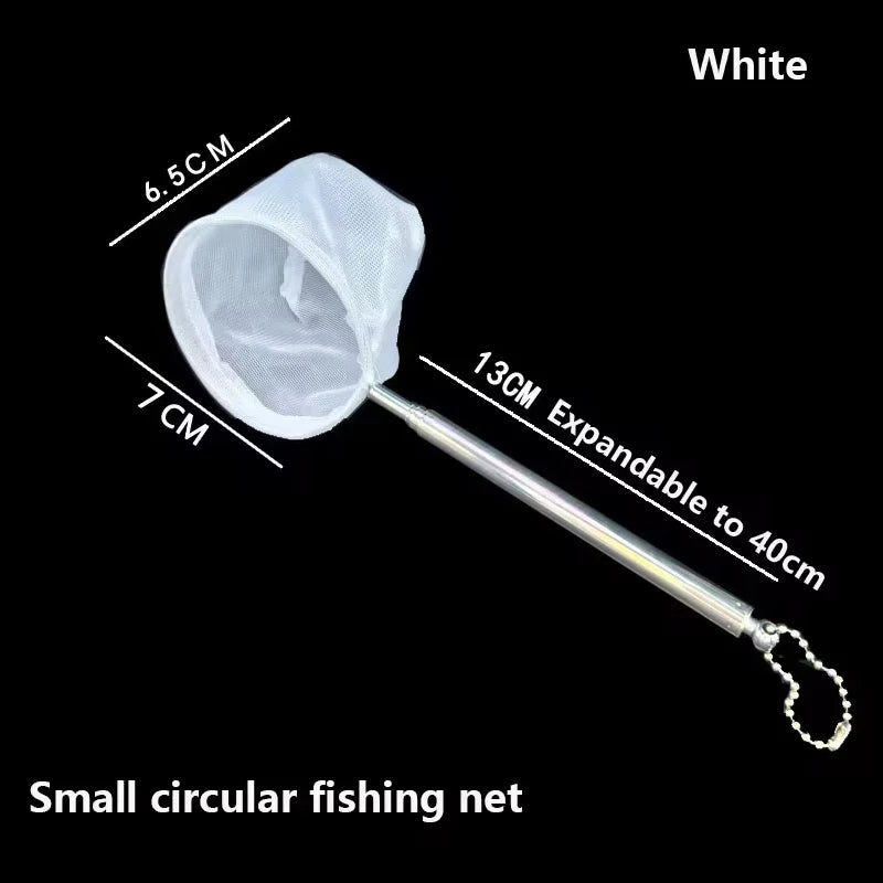 Aquarium Square Fishing Net With Extendable Handle For Catching Fish and shrimp