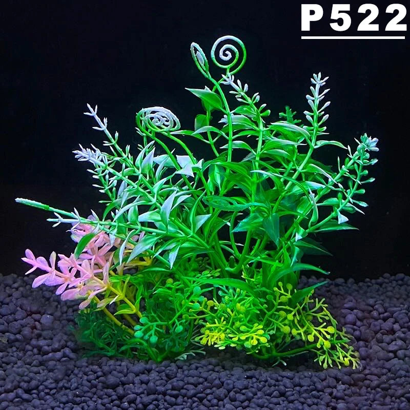 Fish Tank min plastic Plant selection