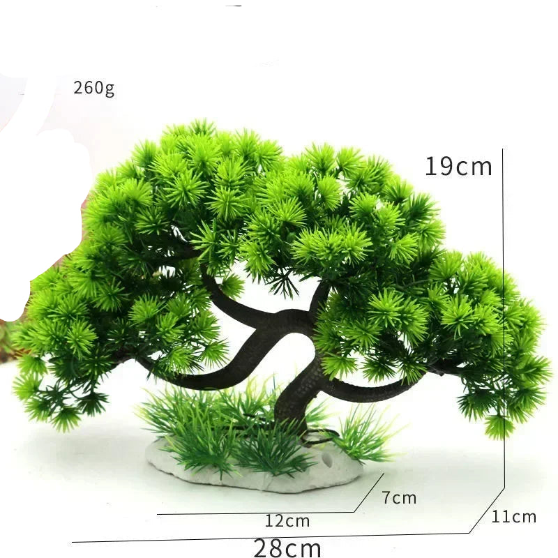Aquarium Bonsai tree range Ornaments