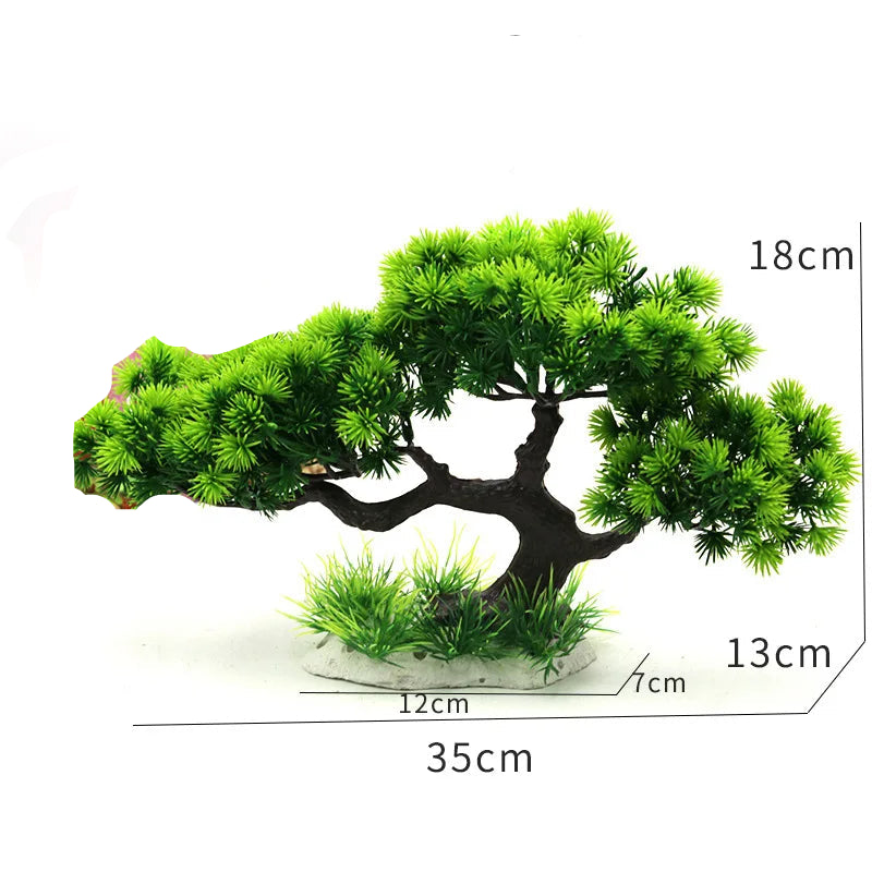 Aquarium Bonsai tree range Ornaments