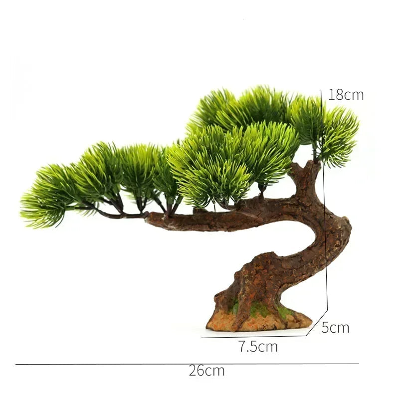 Aquarium Bonsai tree range Ornaments