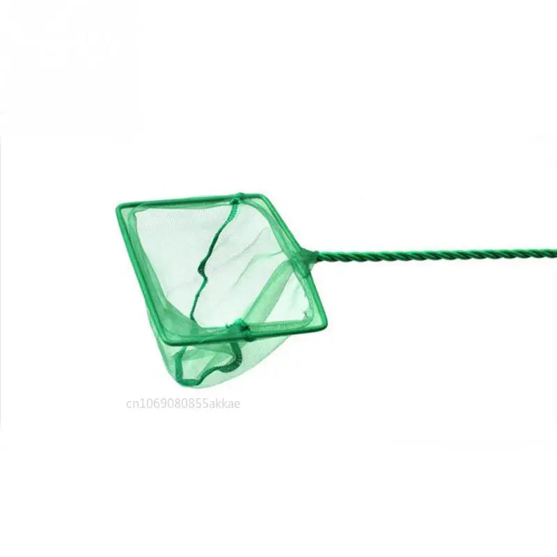 Long Handle green Square Aquarium Fish Net various sizes