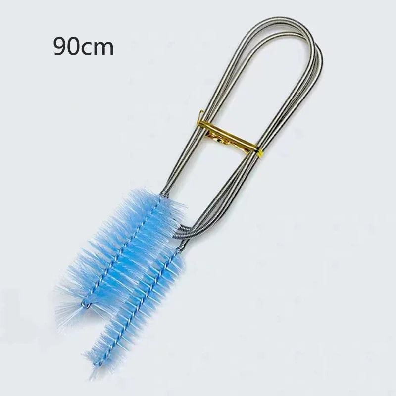 Aquarium Pipe Cleaning Brush blue
