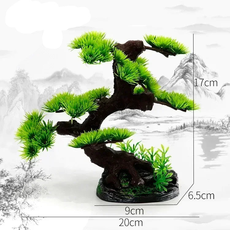 Aquarium Bonsai tree range Ornaments