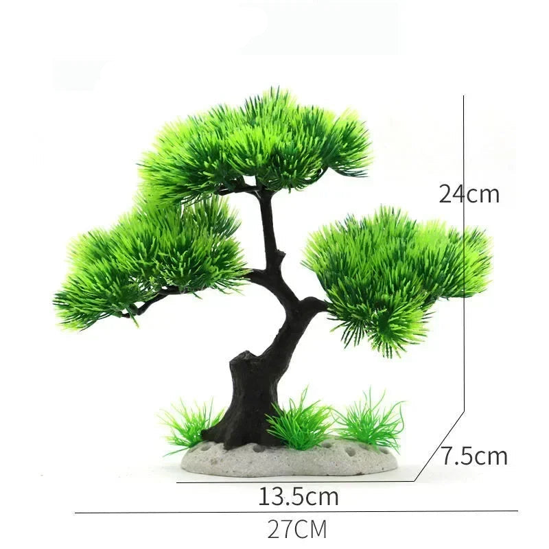 Aquarium Bonsai tree range Ornaments