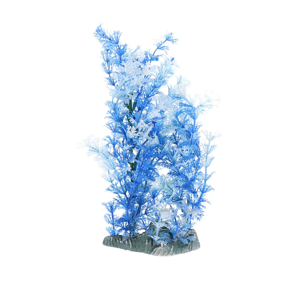 Blue Aquarium plastic Plant