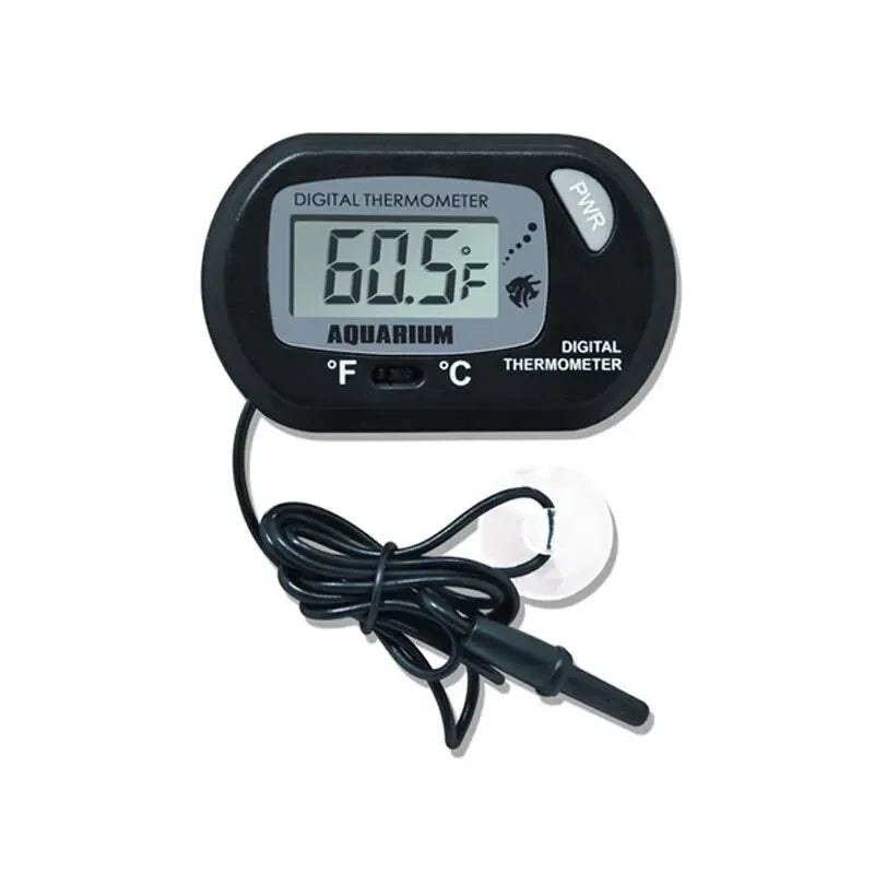 Digital Aquarium Thermometer with Probe Suction Cup