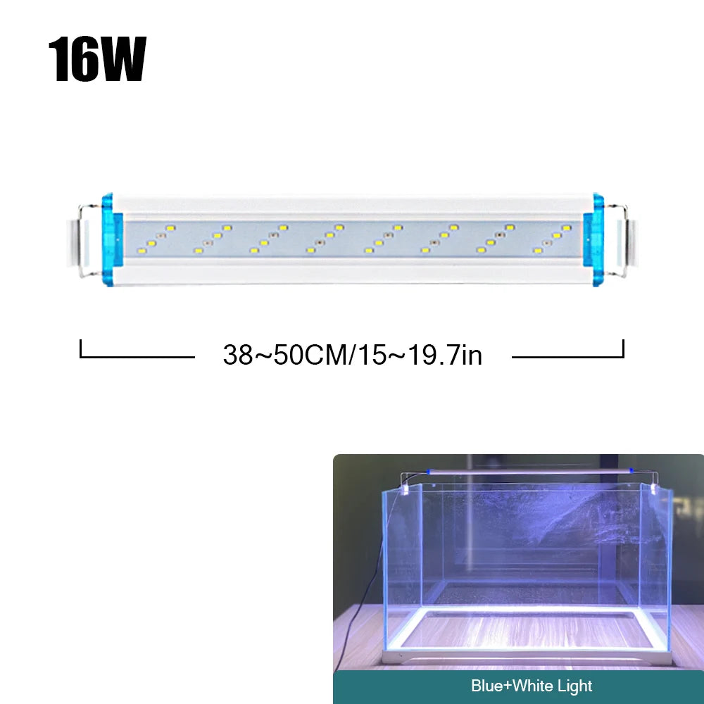 8W-24W Aquarium LED Light Super Slim EU plug