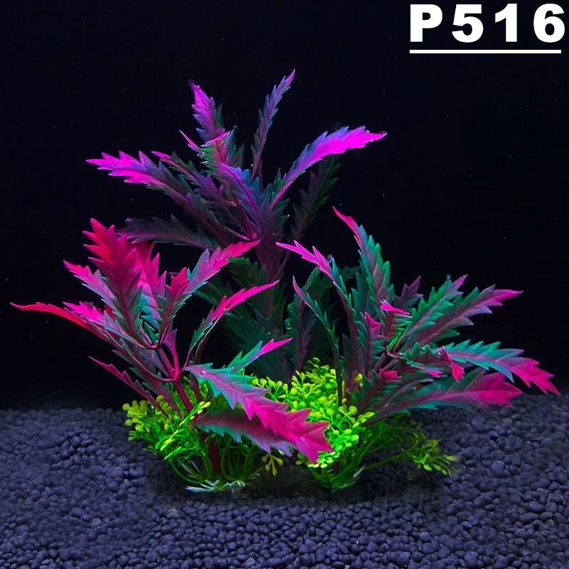 Fish Tank min plastic Plant selection