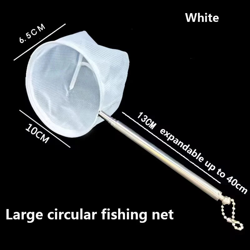 Aquarium Square Fishing Net With Extendable Handle For Catching Fish and shrimp
