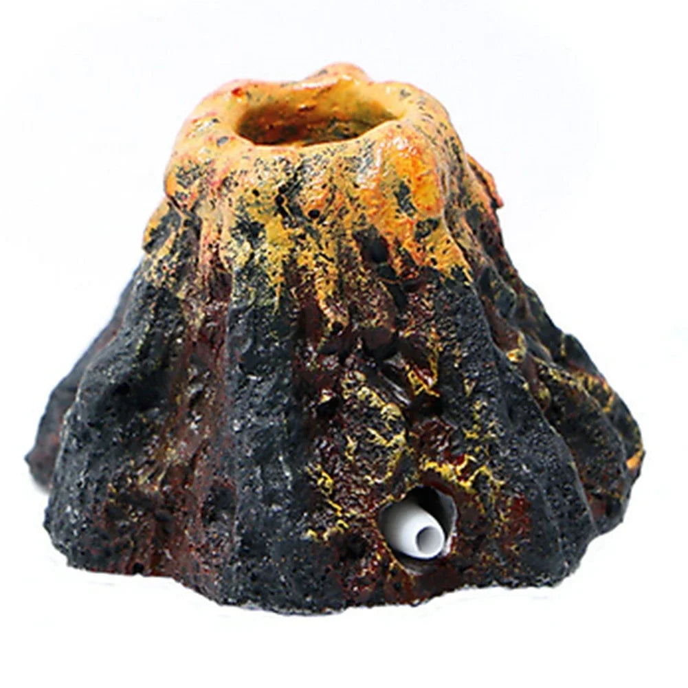Volcano aquarium Aerator ornament