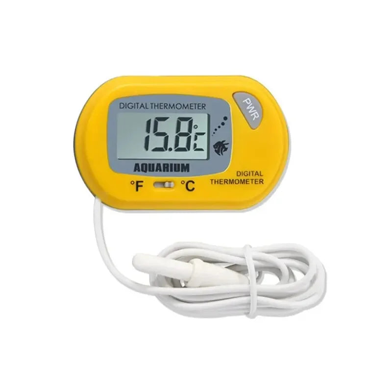 Digital Aquarium Thermometer with Probe Suction Cup