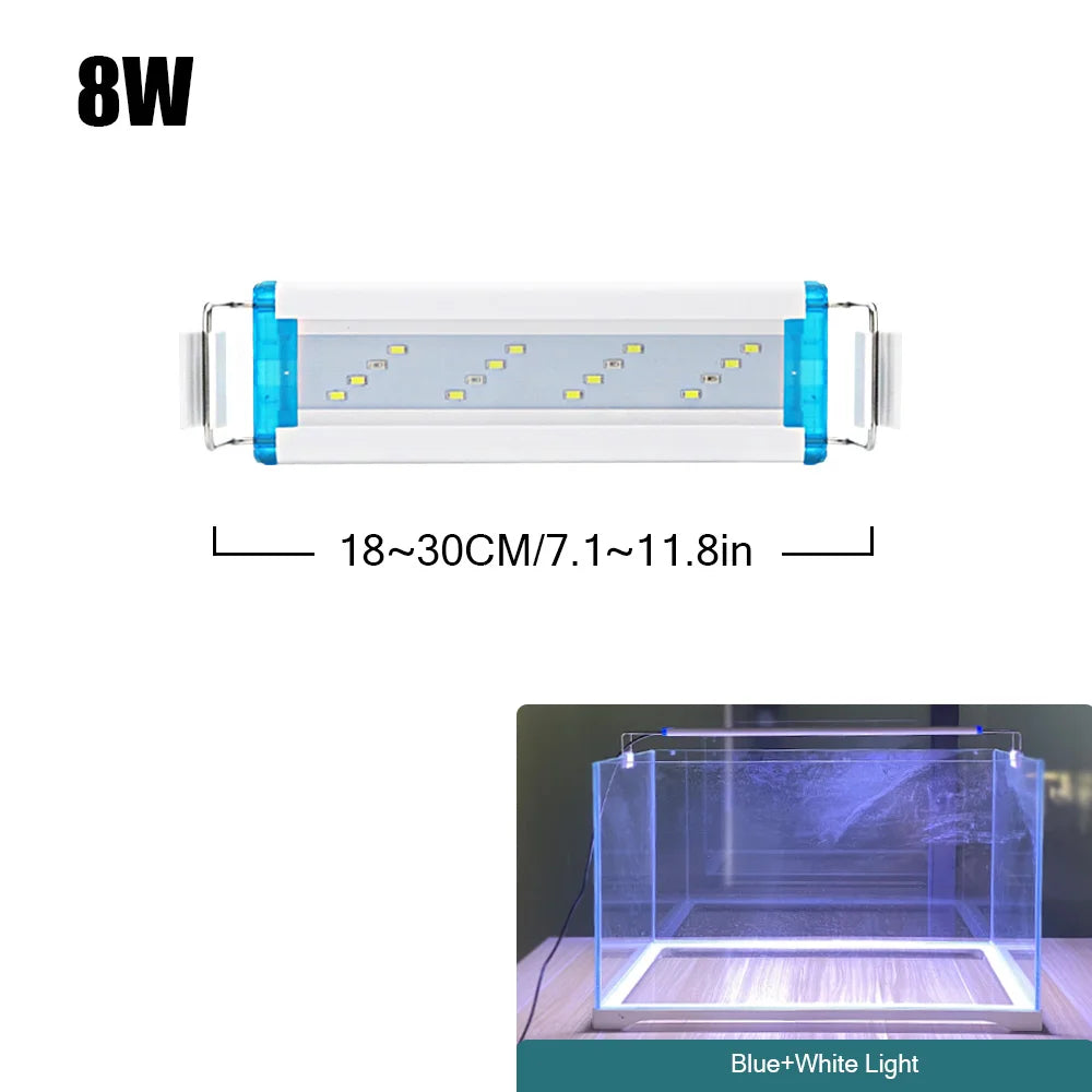 8W-24W Aquarium LED Light Super Slim EU plug