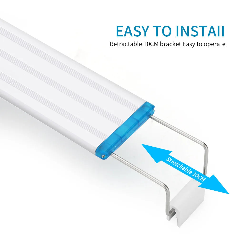 8W-24W Aquarium LED Light Super Slim EU plug