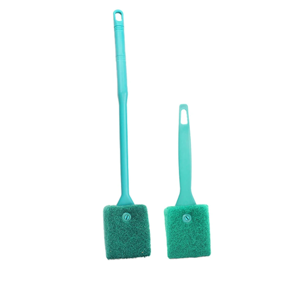 Aquarium Cleaning Brushes with different colours and sizes