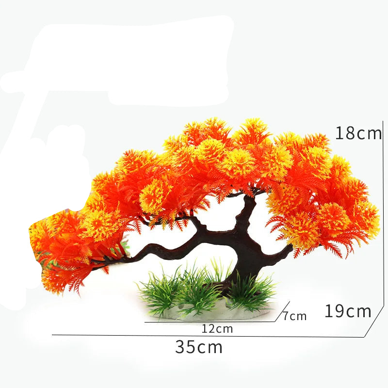 Aquarium Bonsai tree range Ornaments