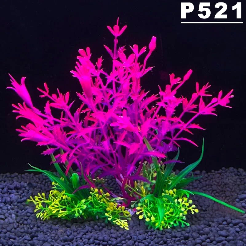 Fish Tank min plastic Plant selection